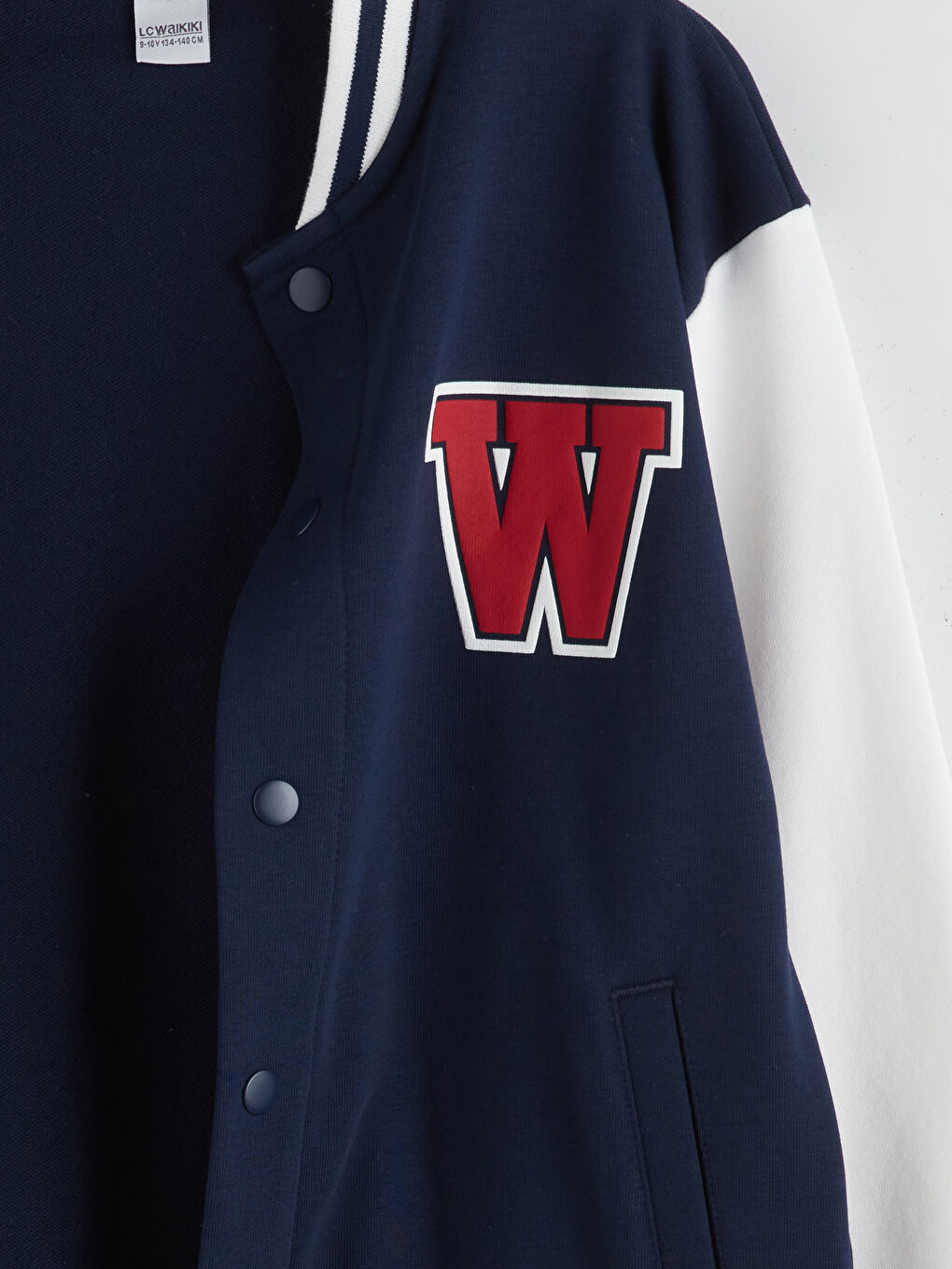 Lacivert Baskılı Erkek Çocuk Kolej Ceket-2