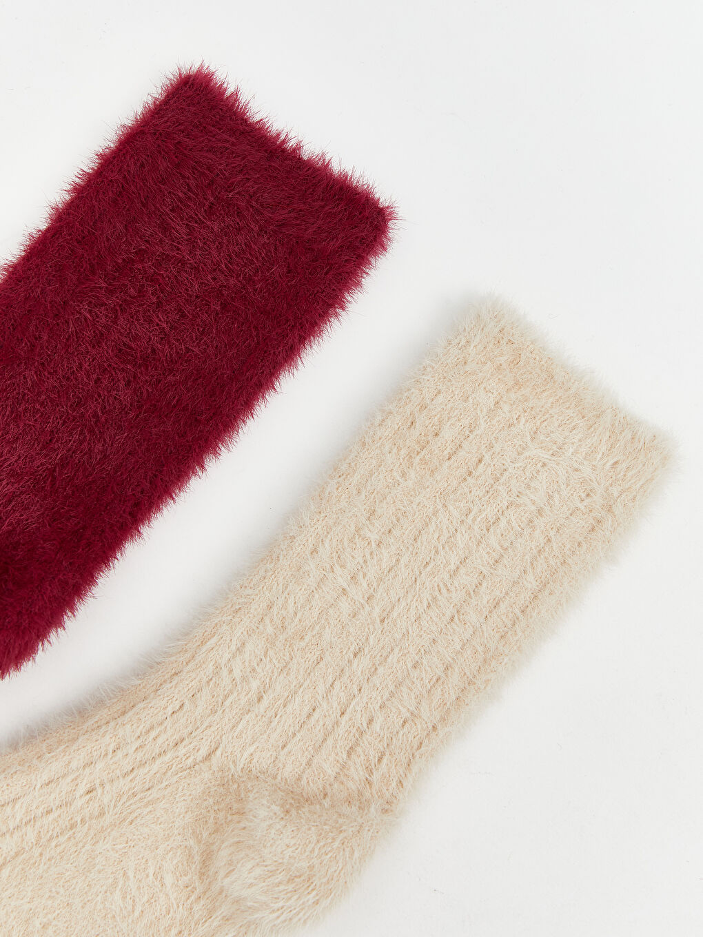 Frau BEIGE Knöchelsocken-2