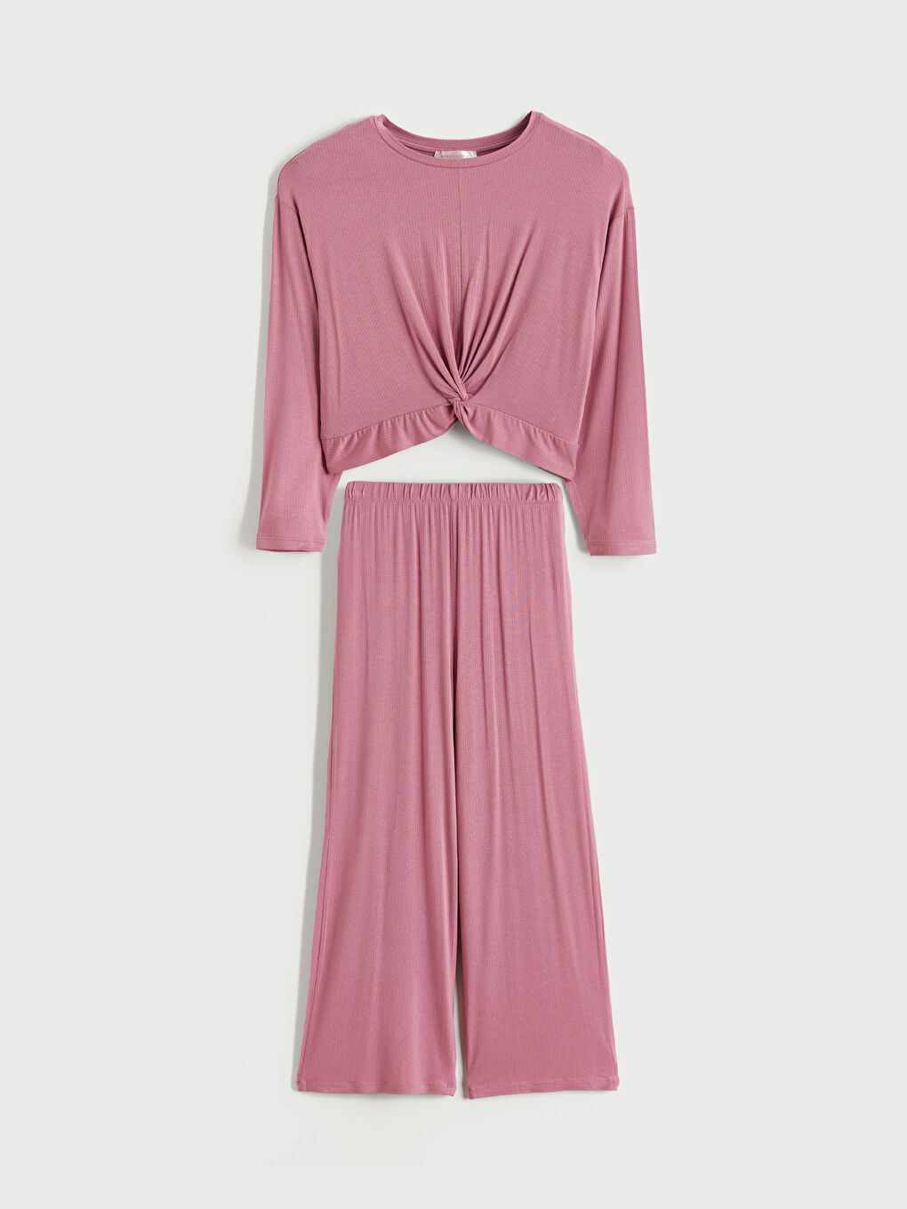 Crew Neck Women's Pyjama Set-4