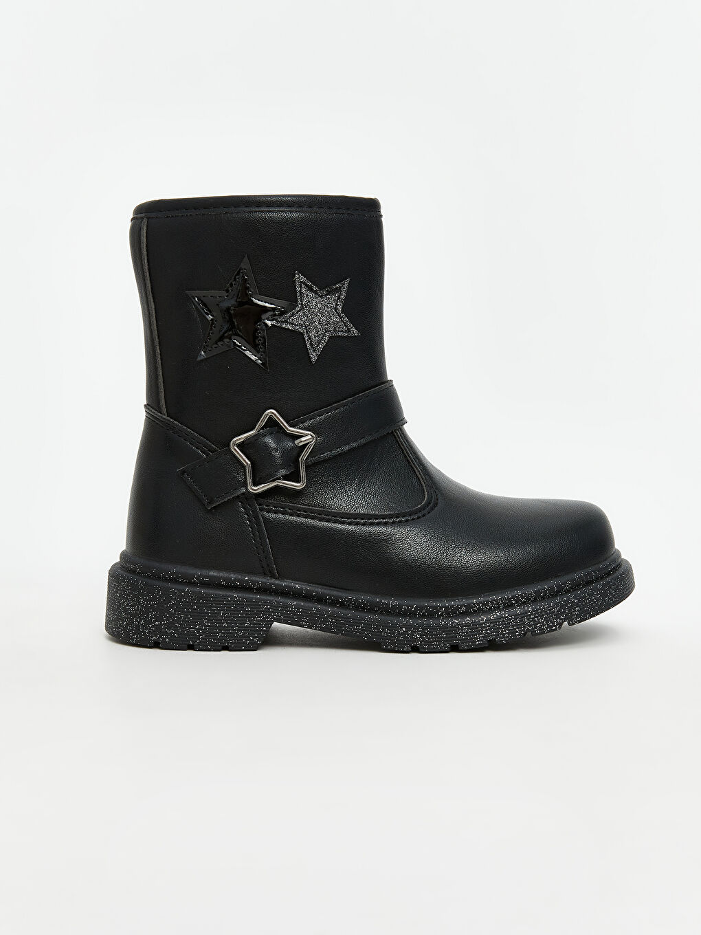 Baby Girl BLACK Boots-1