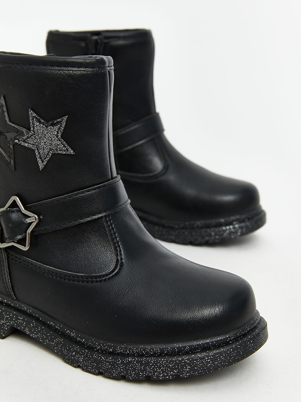 Baby Girl BLACK Boots-2
