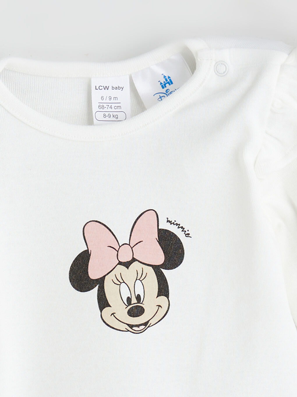 LC WAIKIKI Baby Girl ECRU Bodysuit -W5CD81Z1-FDU