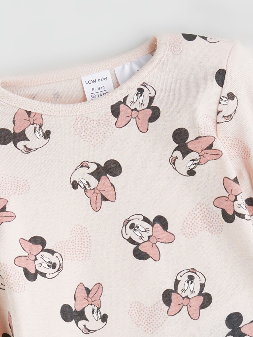LC WAIKIKI Baby Girl ECRU Bodysuit -W5CD81Z1-FDU