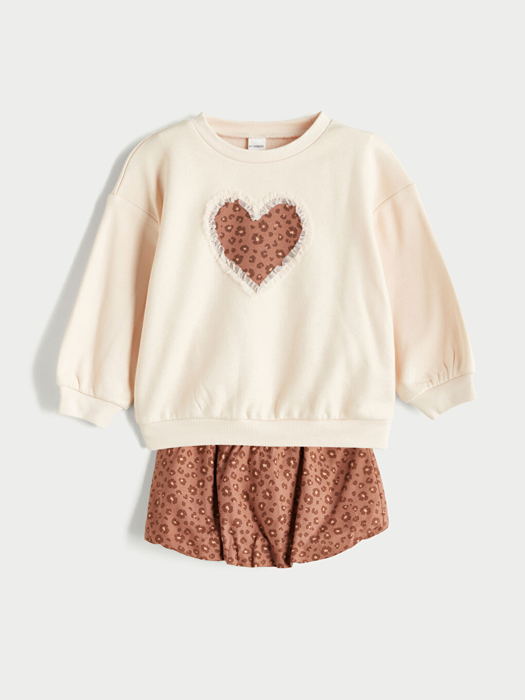 LCW baby Girl BEIGE Set -W5CE11Z1-FWS