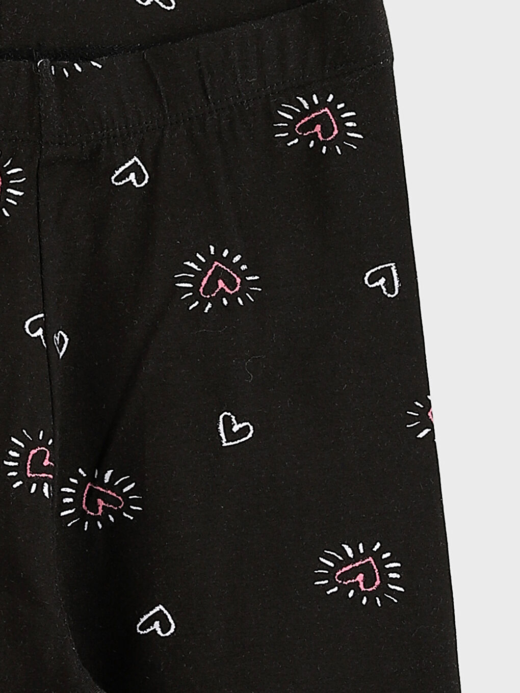Printed Girls' Long Leggings-3