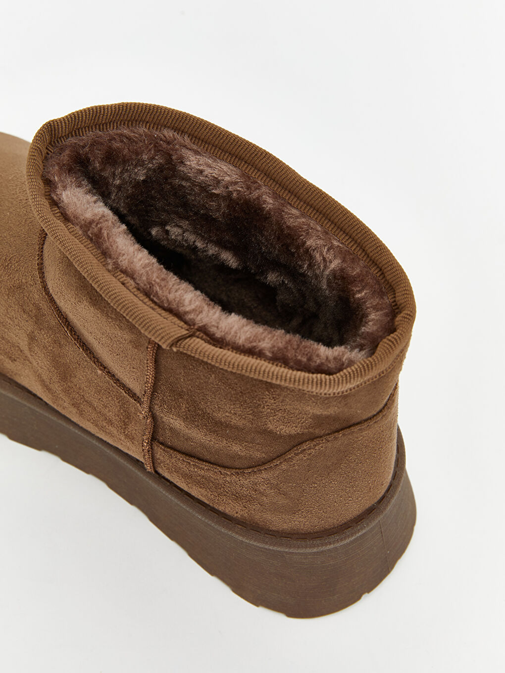 Ботинки с меховой отделкой для женщин-5