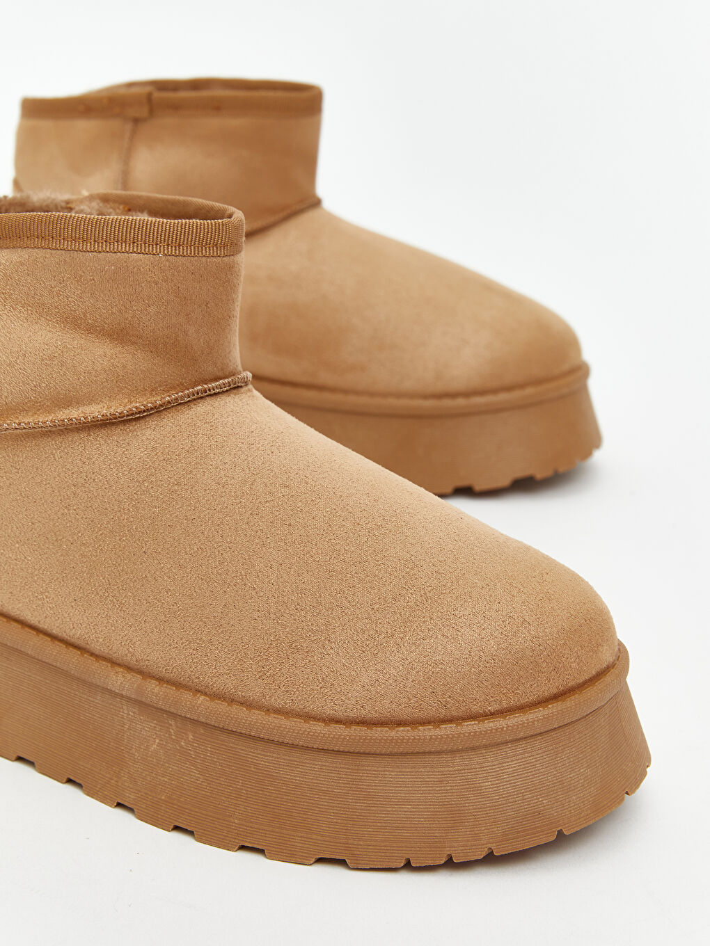 Ботинки с меховой отделкой для женщин-2