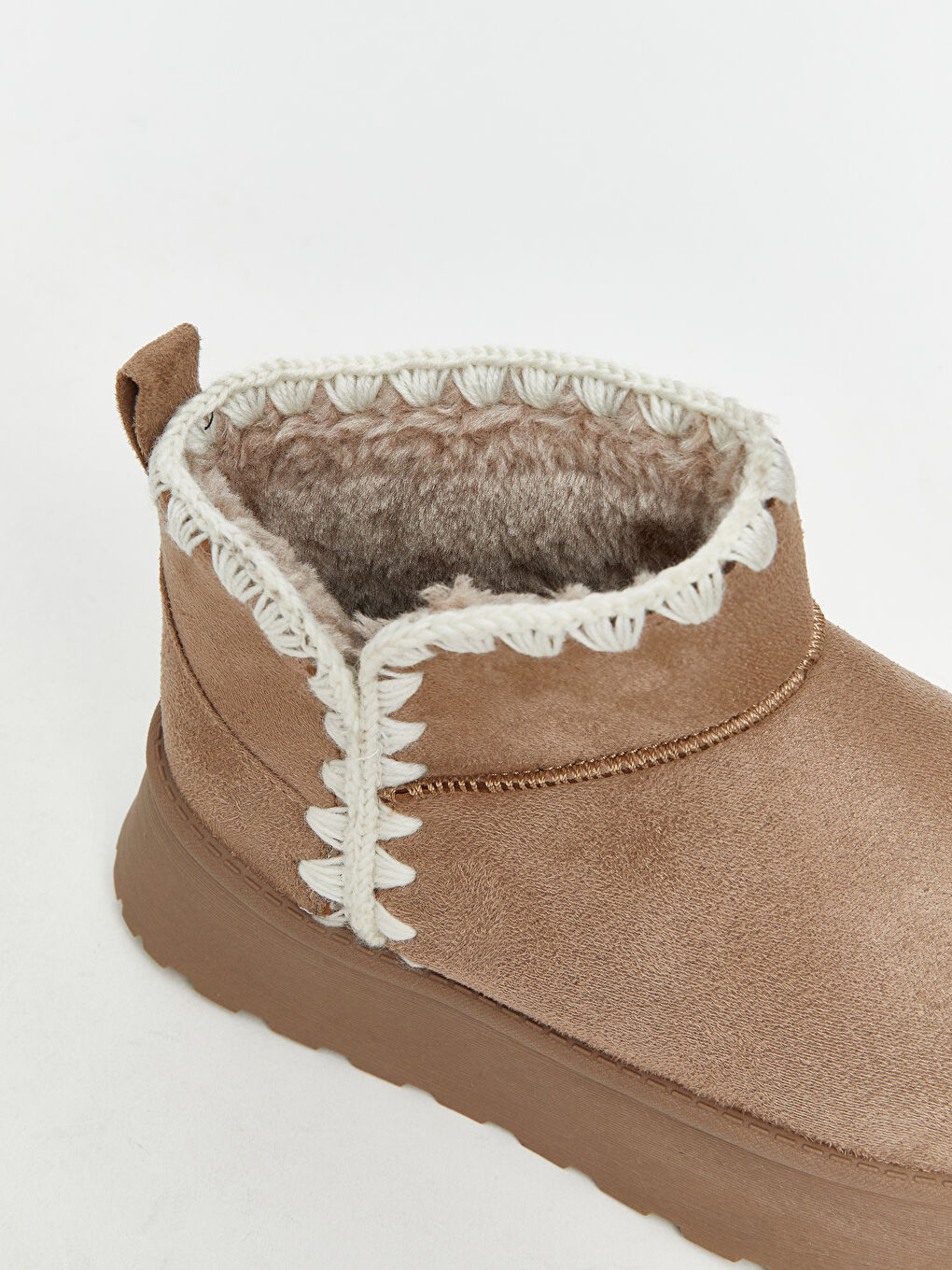Faux Suede Women's Boots-5