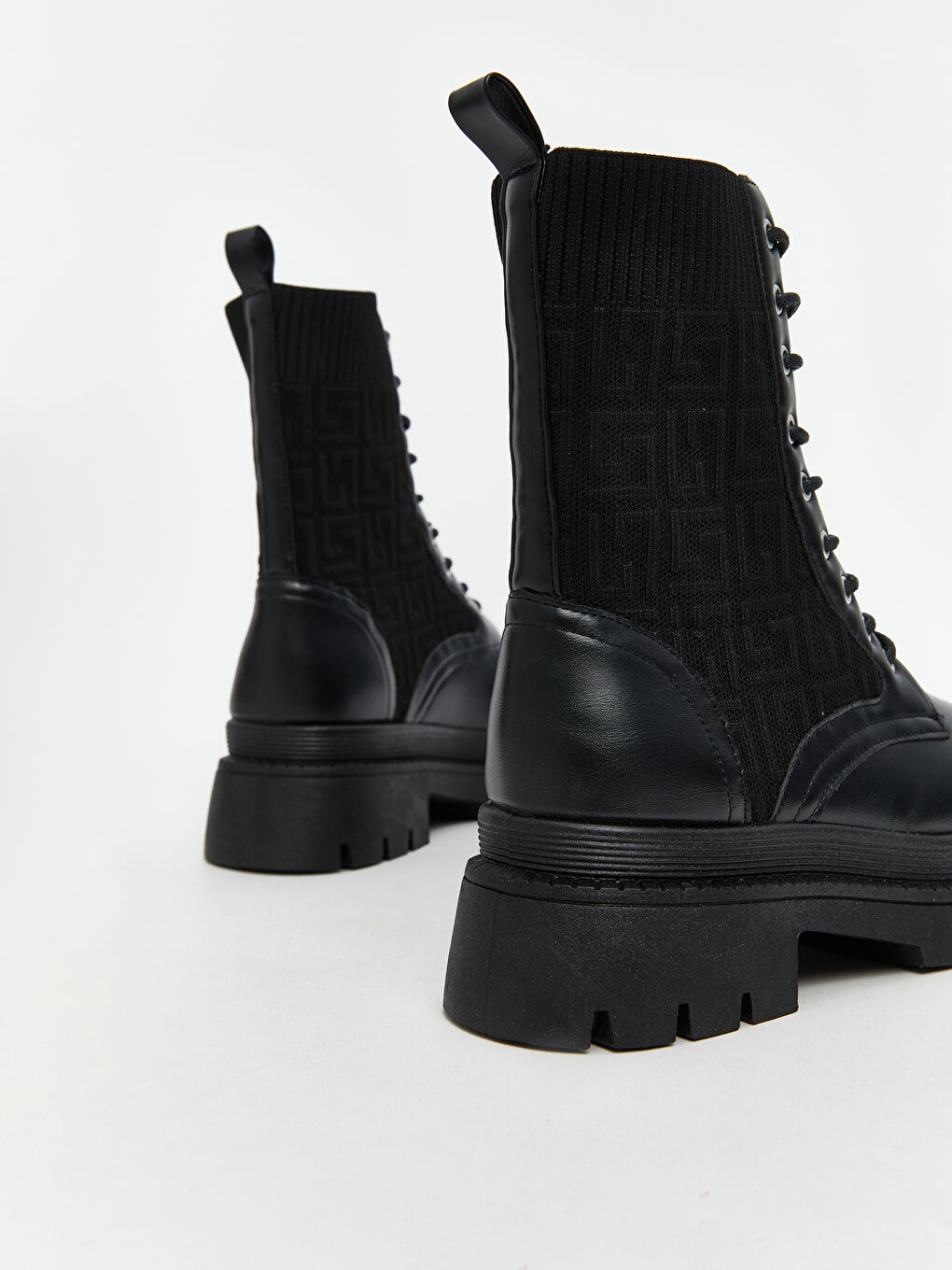 Leather-Look Women's Boots-4