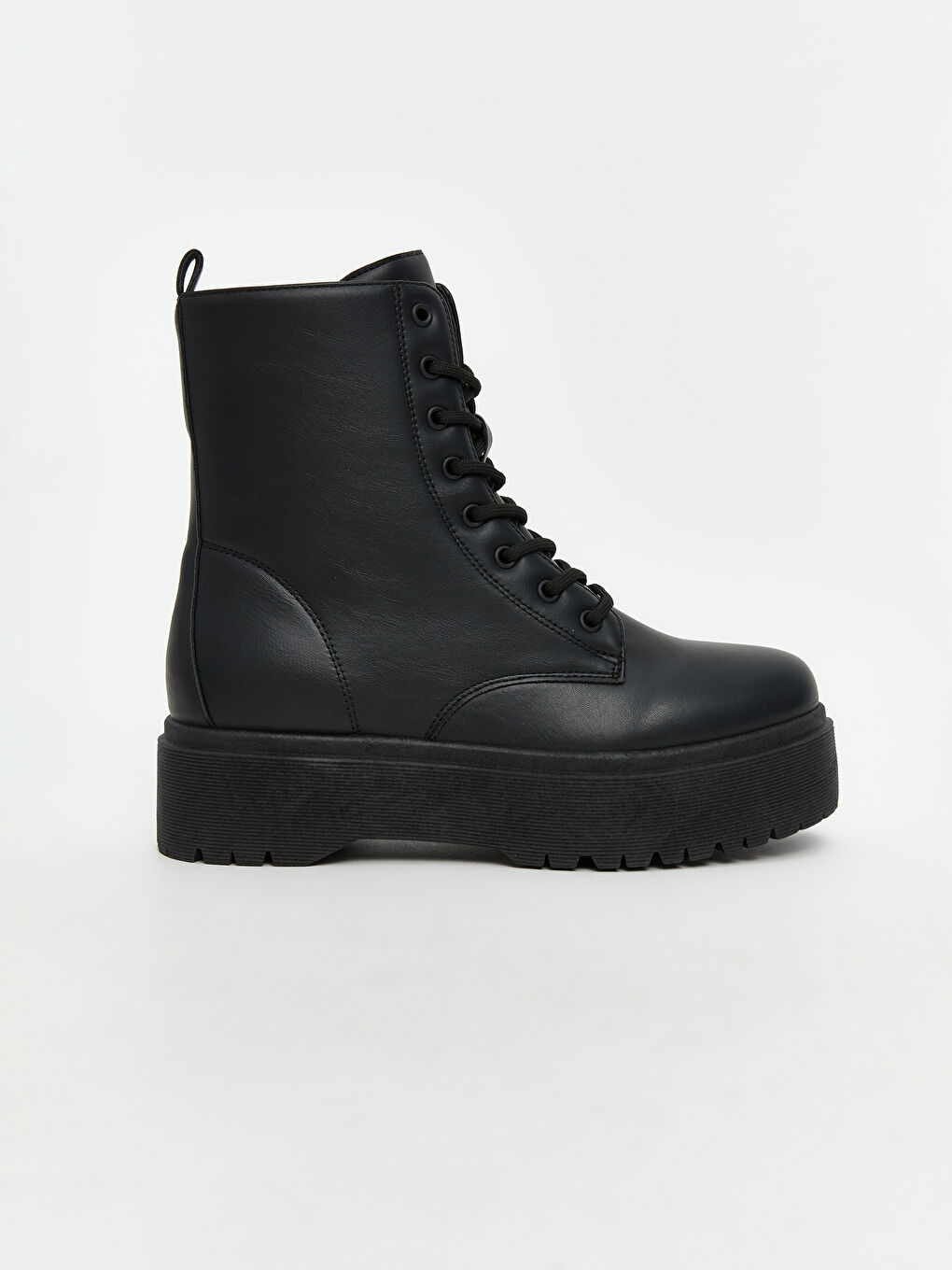 Leather-Look Women's Boots-1