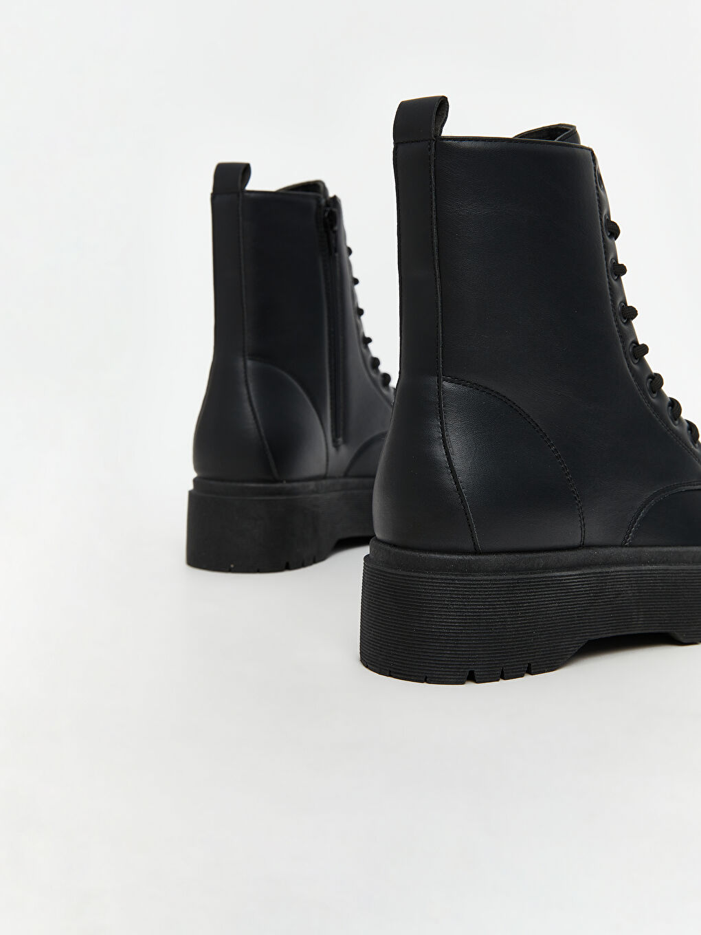 Leather-Look Women's Boots-4