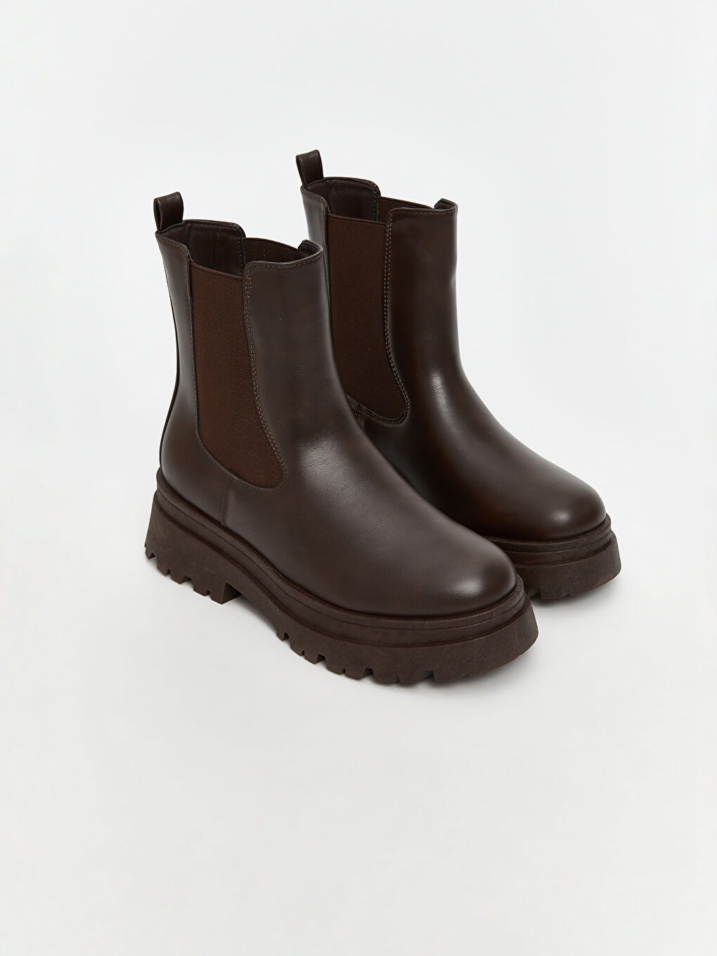 Leather-Look Women's Boots