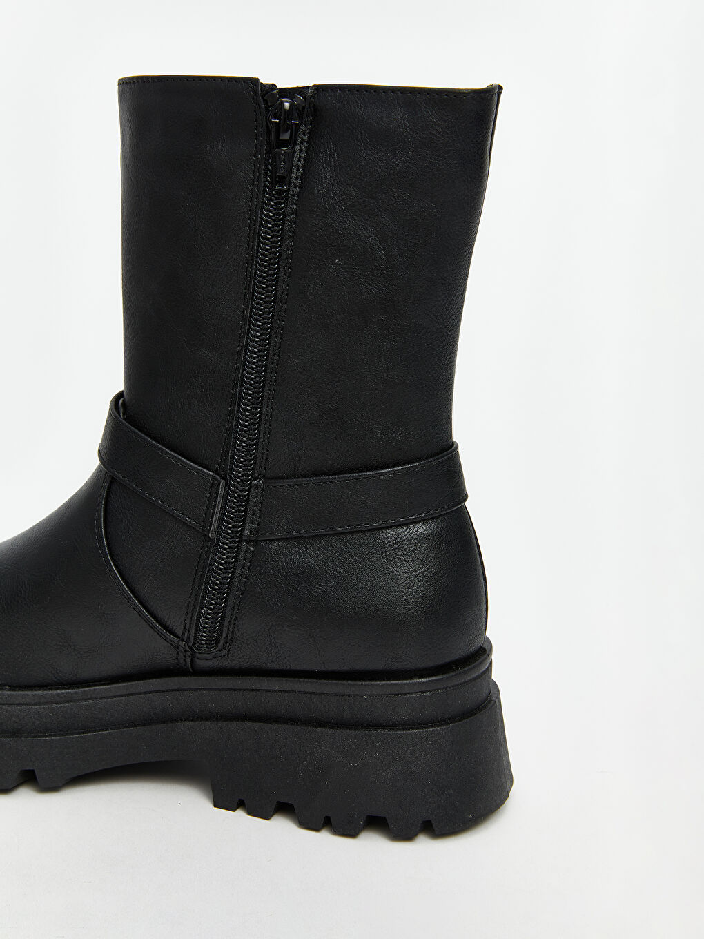 Leather-Look Women's Boots-5