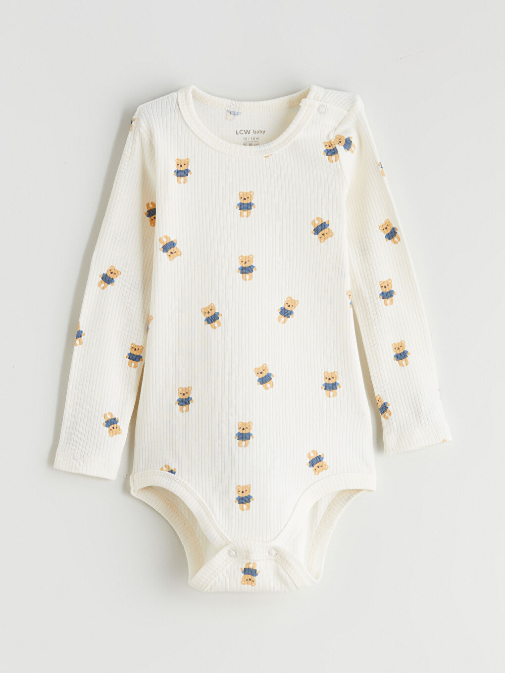 Crew Neck Baby Boy Snap Snap Bodysuit 2 Pack-1