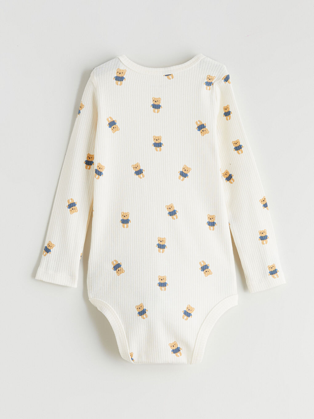 Crew Neck Baby Boy Snap Snap Bodysuit 2 Pack-4