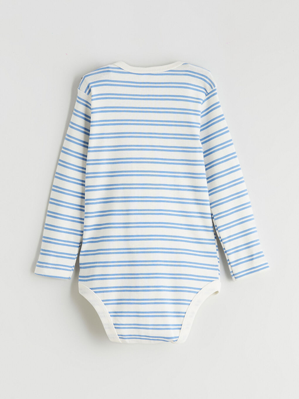 Crew Neck Baby Boy Snap Snap Bodysuit 2 Pack-7