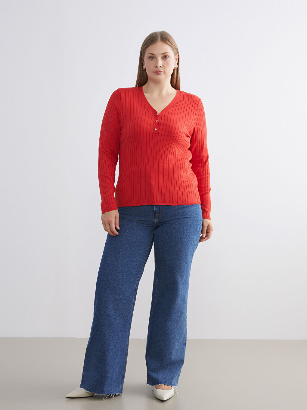 Wideleg Women's Jeans-1