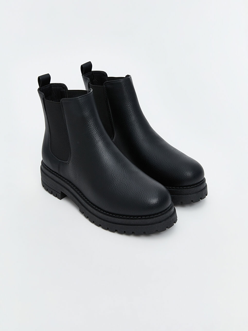 Leather-Look Women's Boots