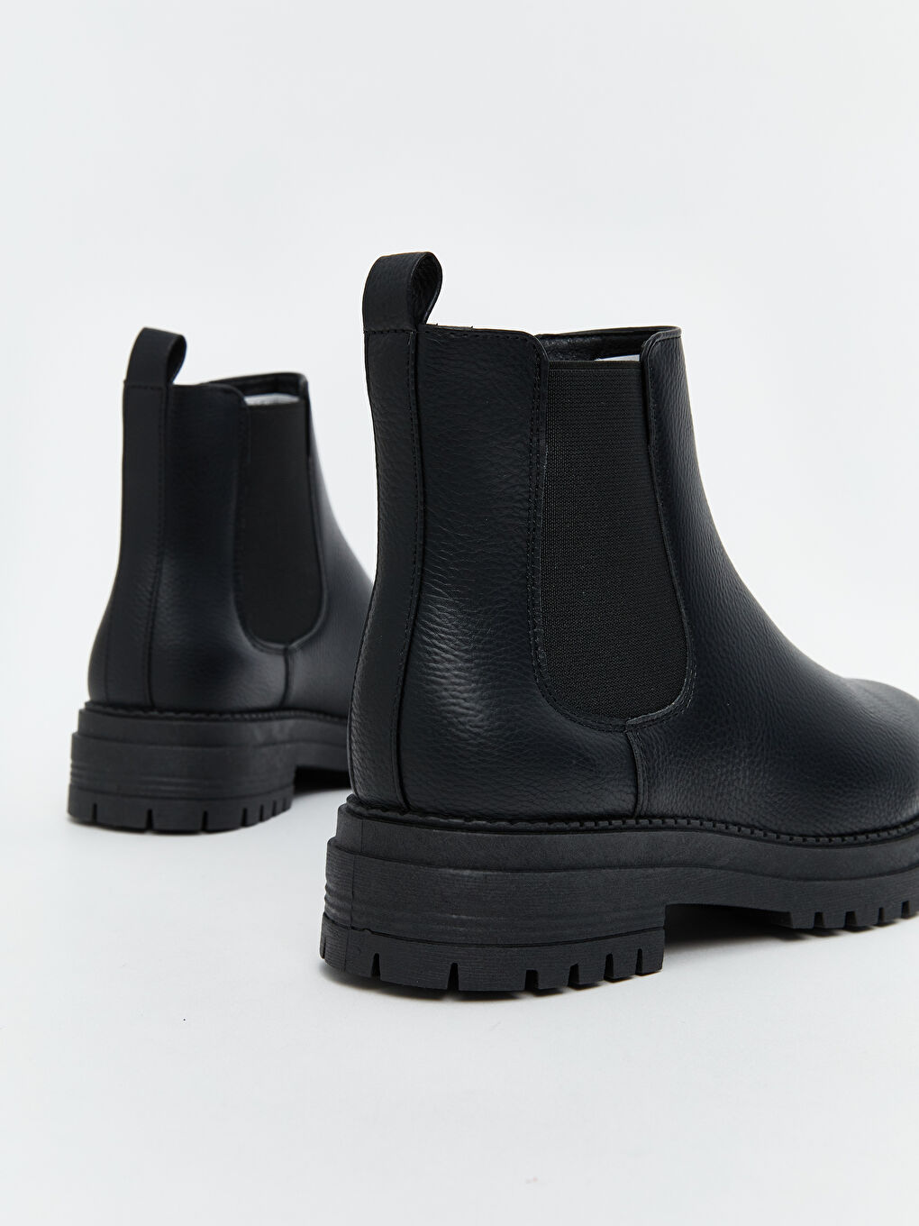 Leather-Look Women's Boots-4