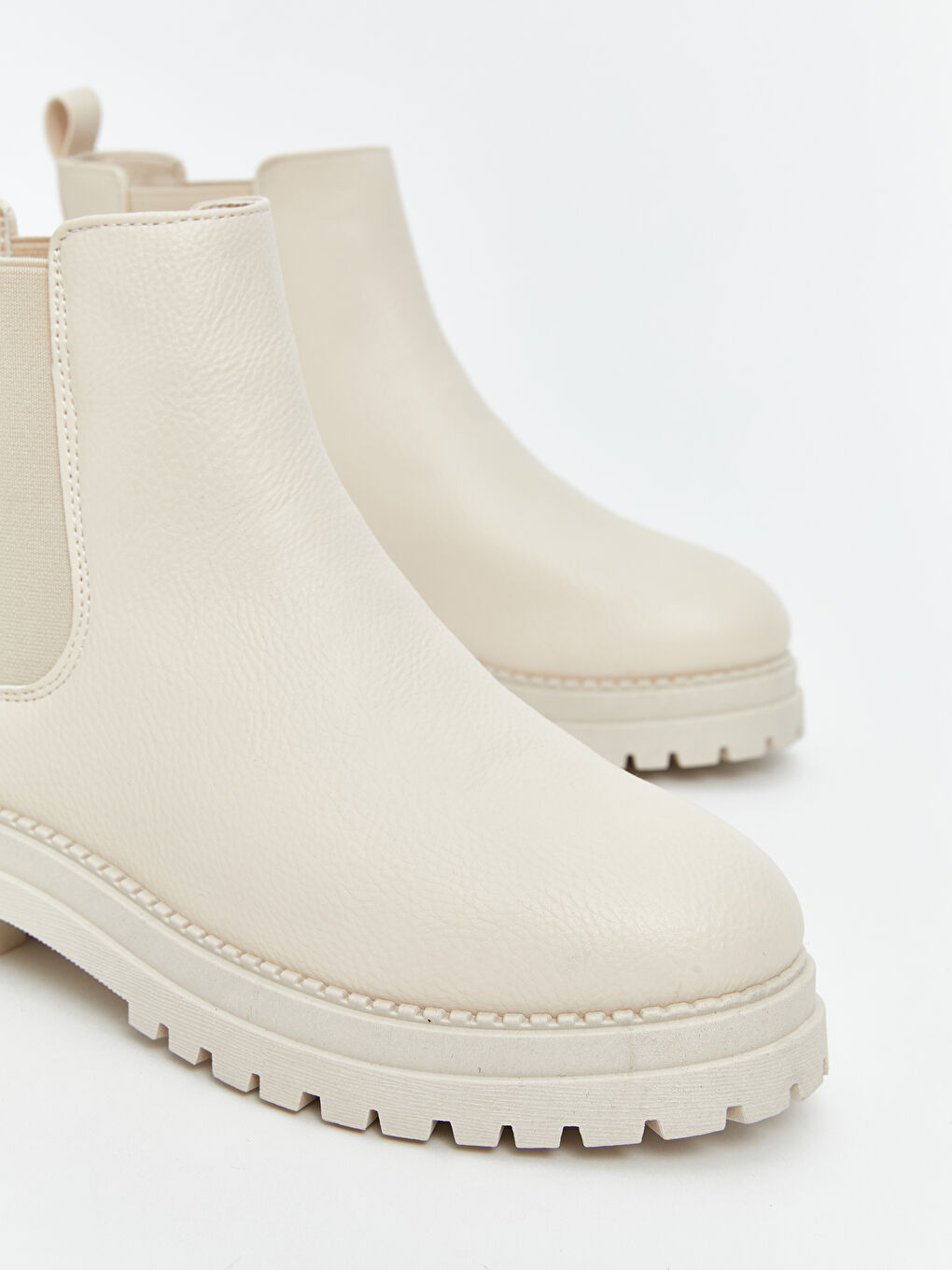 Leather-Look Women's Boots-2