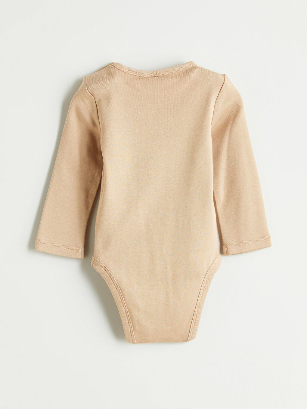 Baby Boy BEIGE Bodysuit-3
