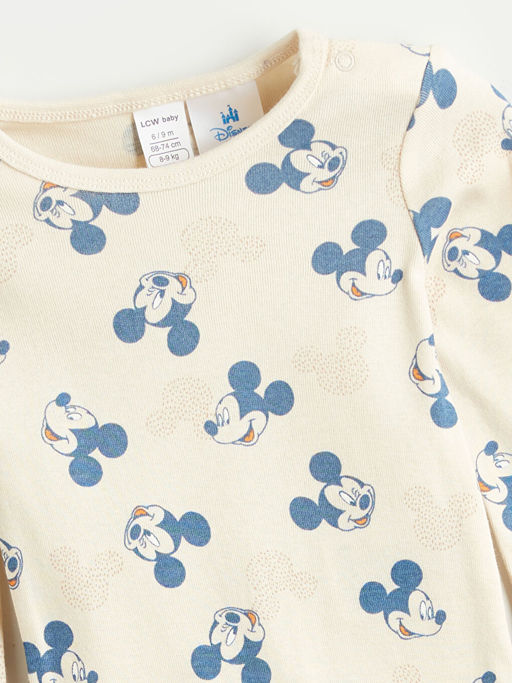 Baby Boy BEIGE Bodysuit-5