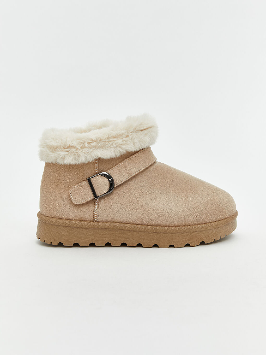 Faux Suede Women's Boots-1