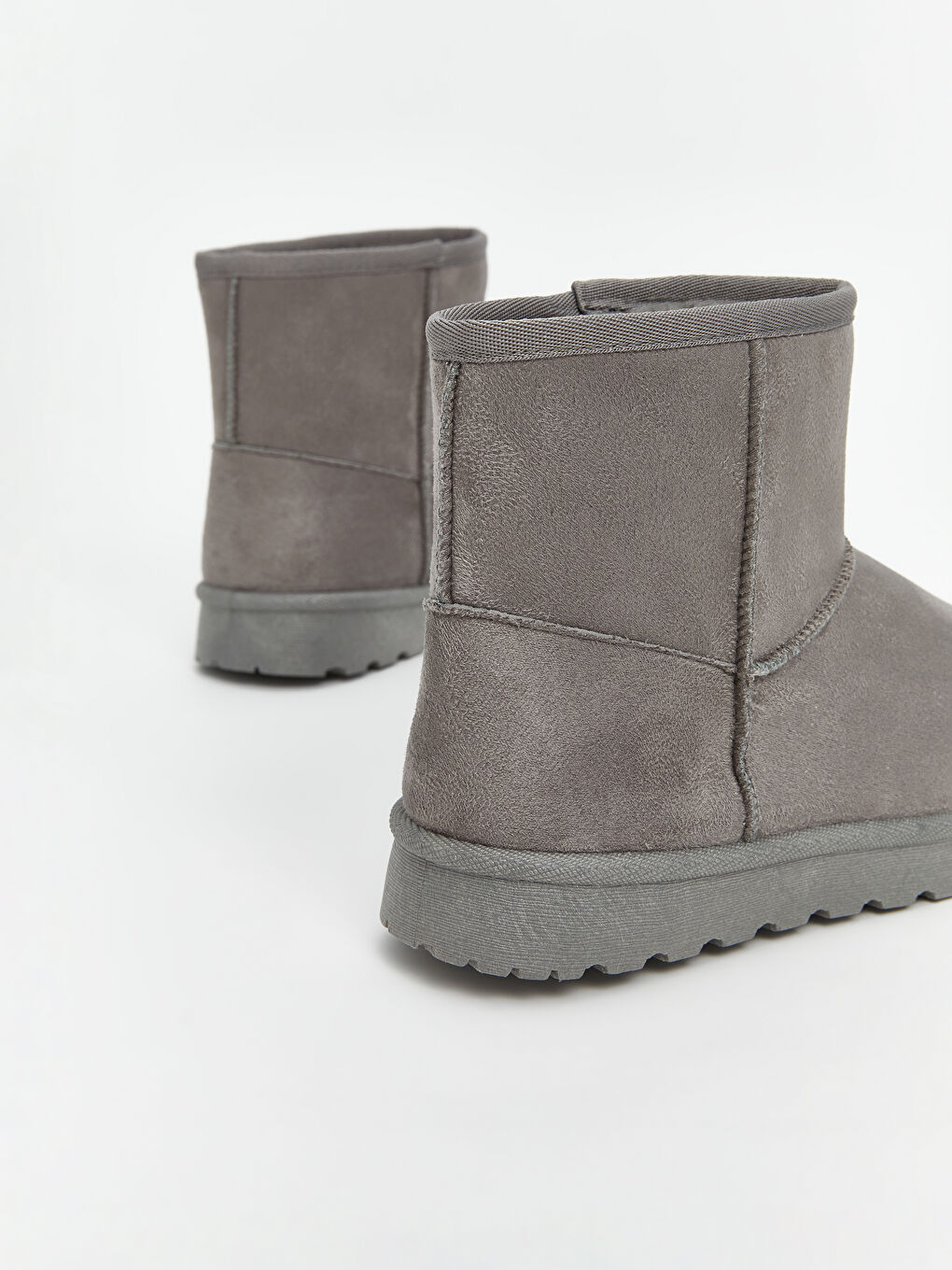 Faux Suede Women's Boots-4