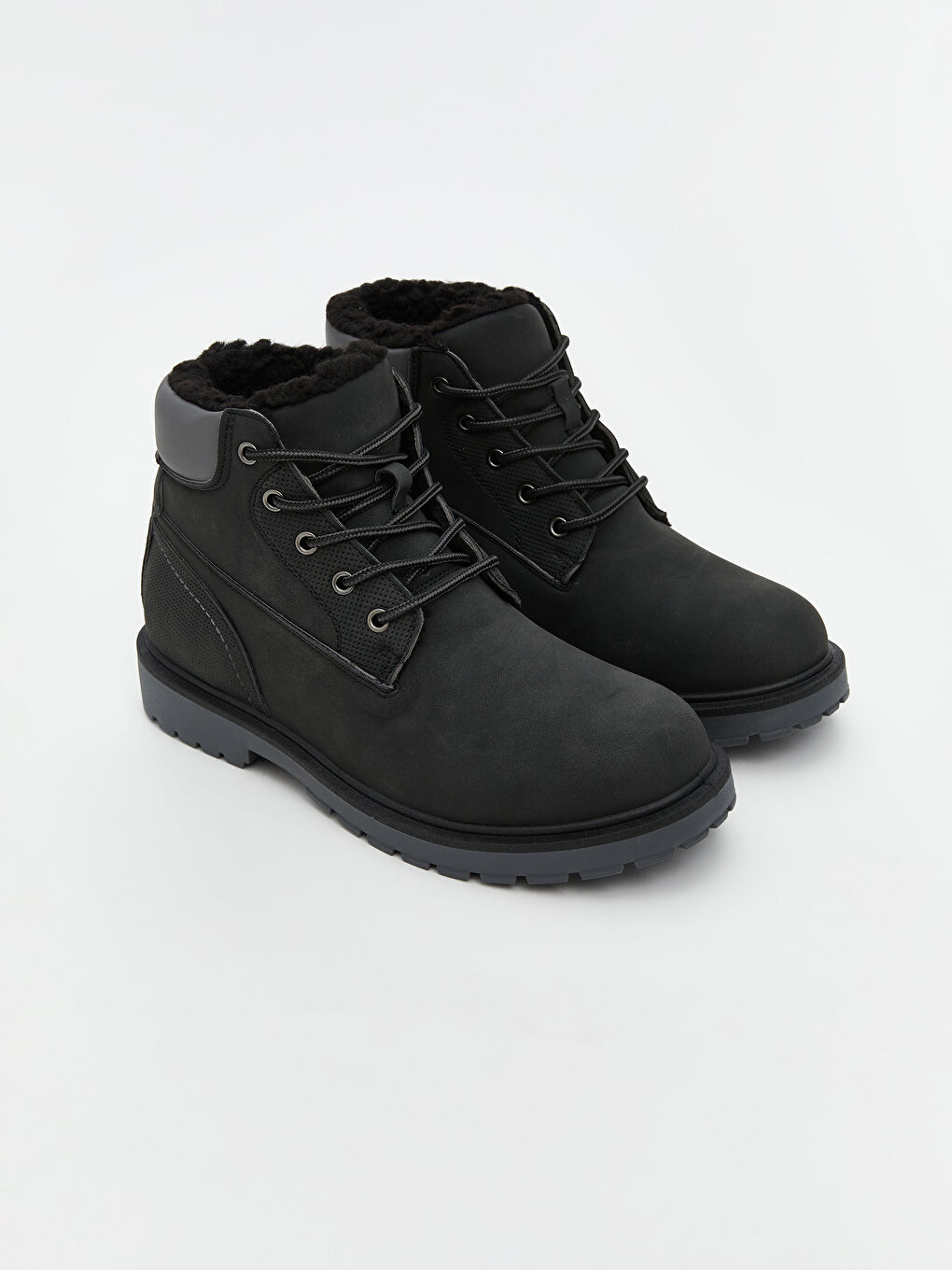 Ботинки из искусственной замши для мужчин