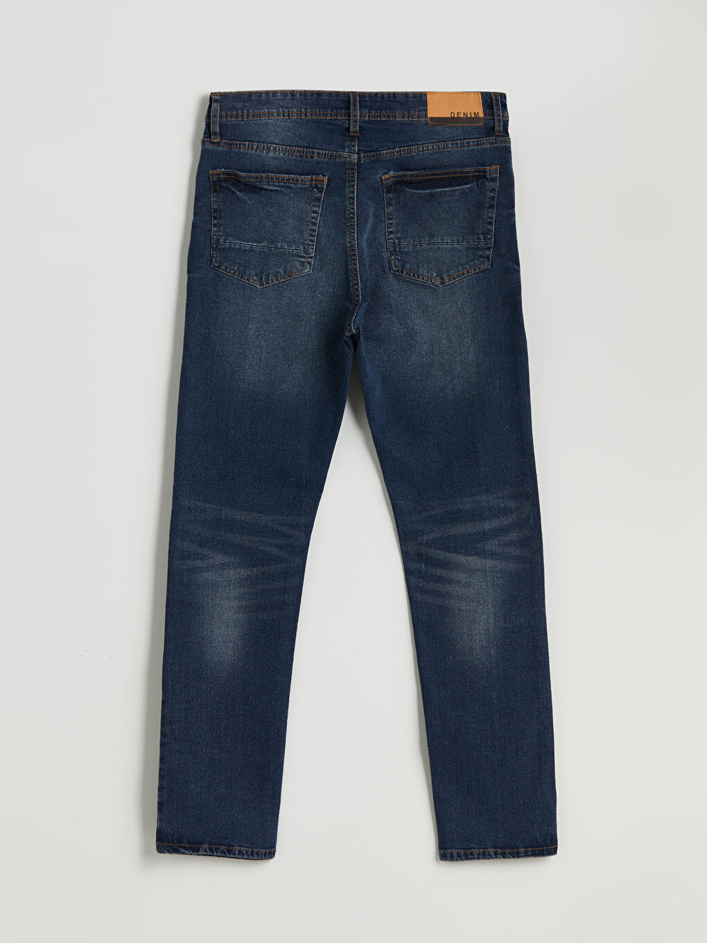 İndigo Slim Fit Erkek Jean Pantolon-5