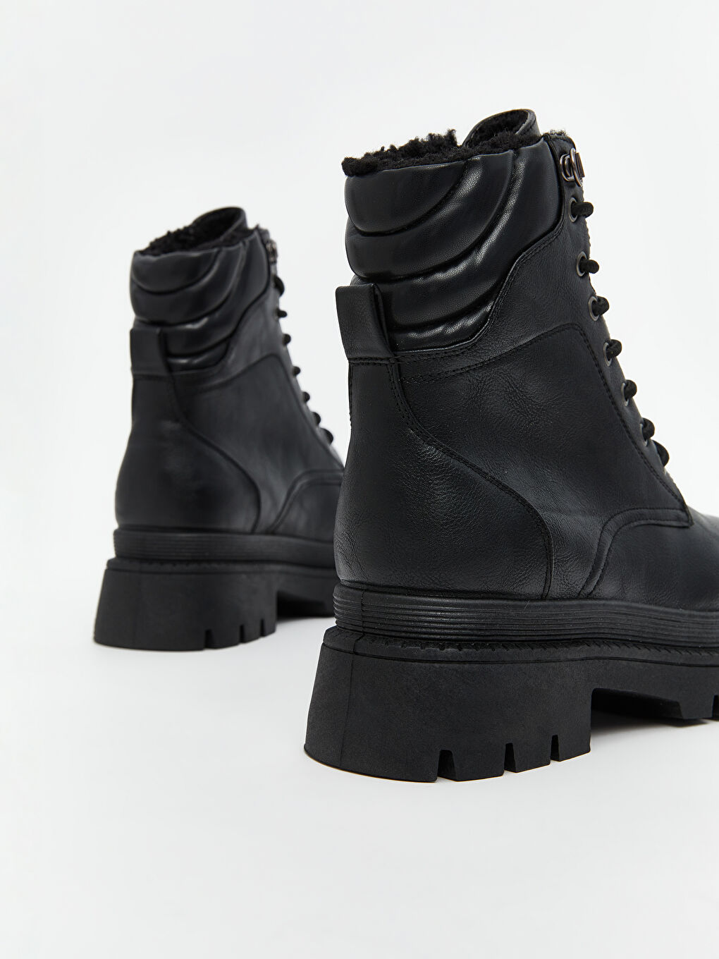 әйелдерге арналған жасанды былғары етік-4