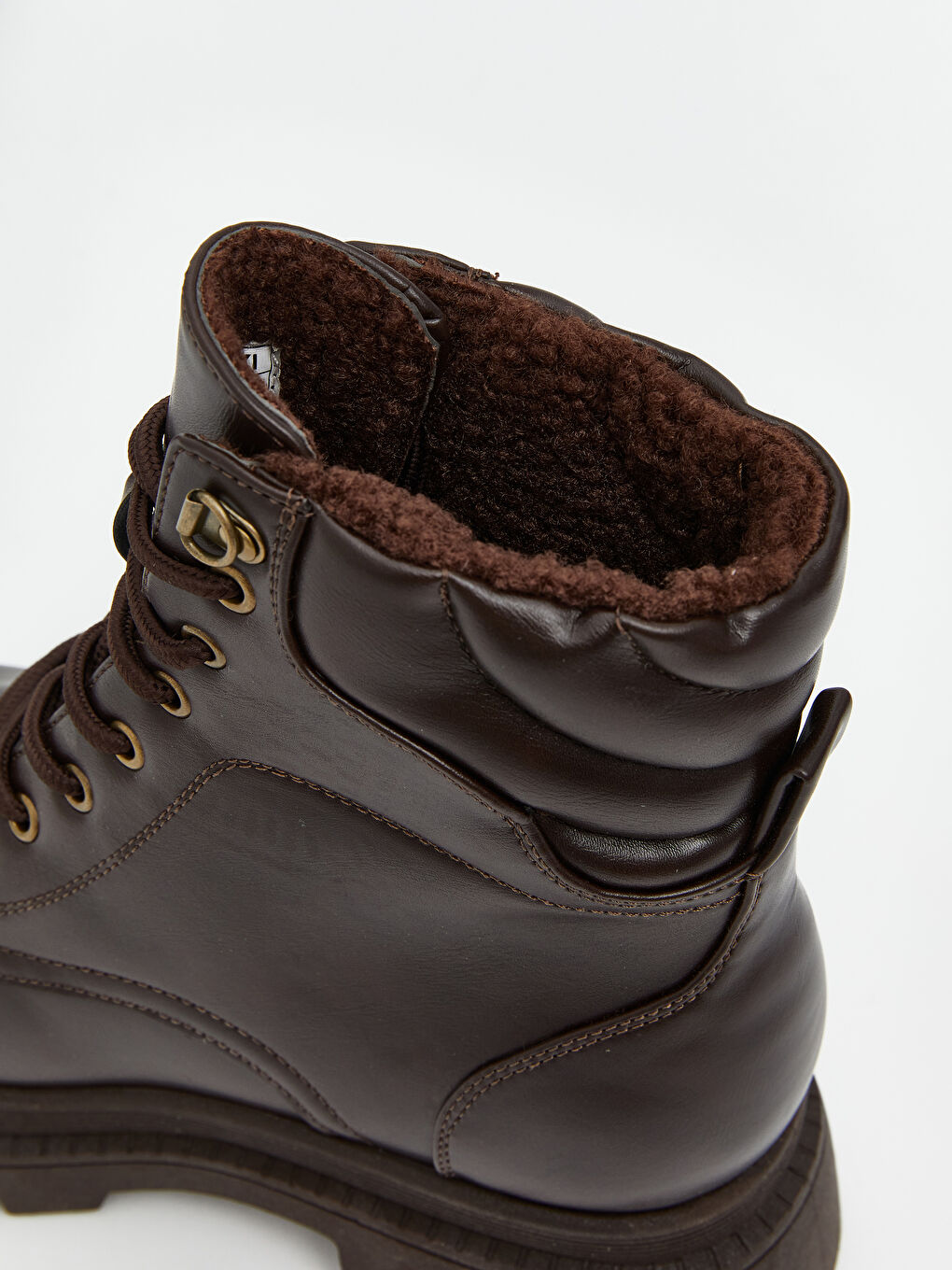 әйелдерге арналған жасанды былғары етік-5