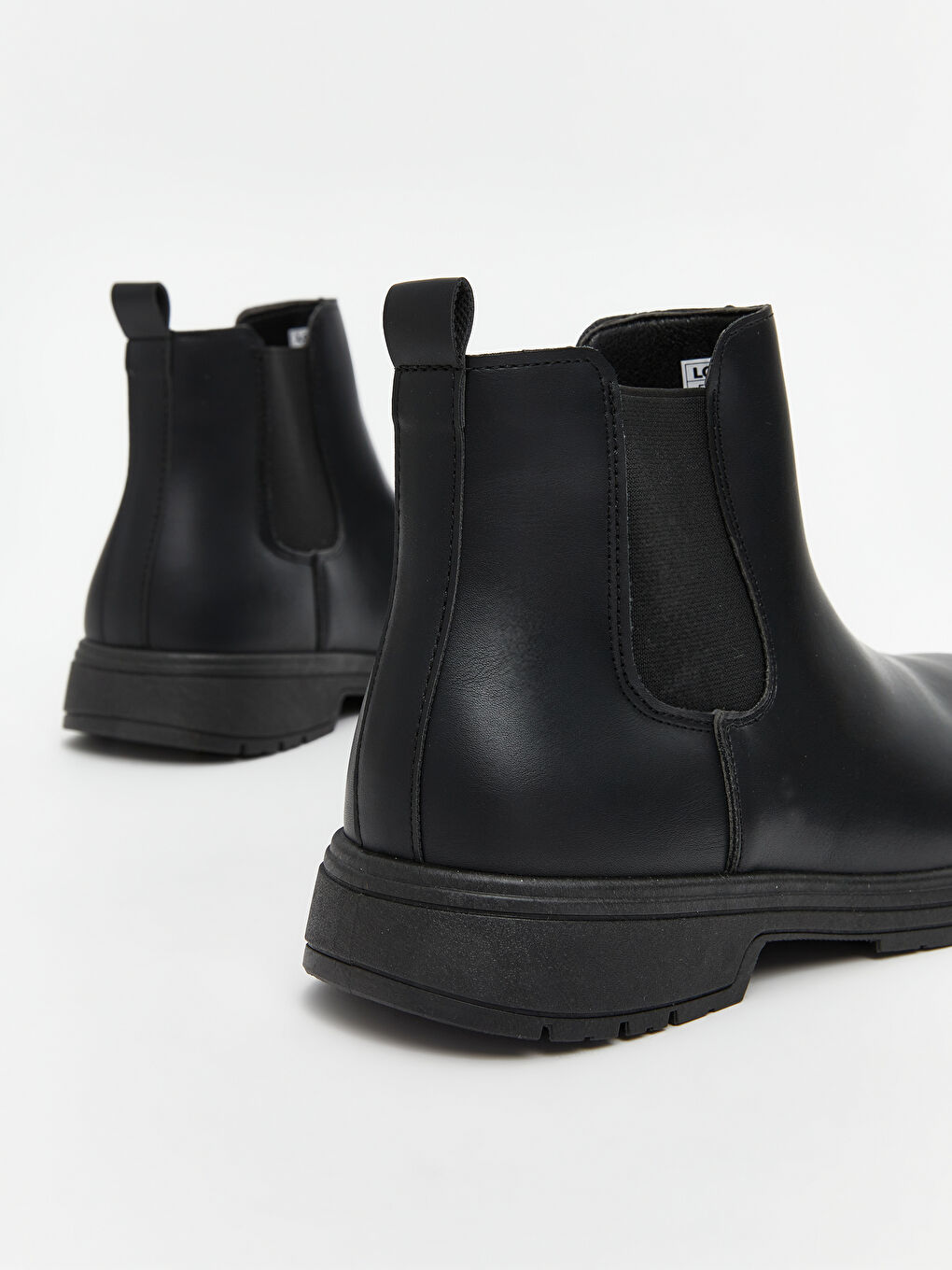 Faux Leather Men's Boots-4