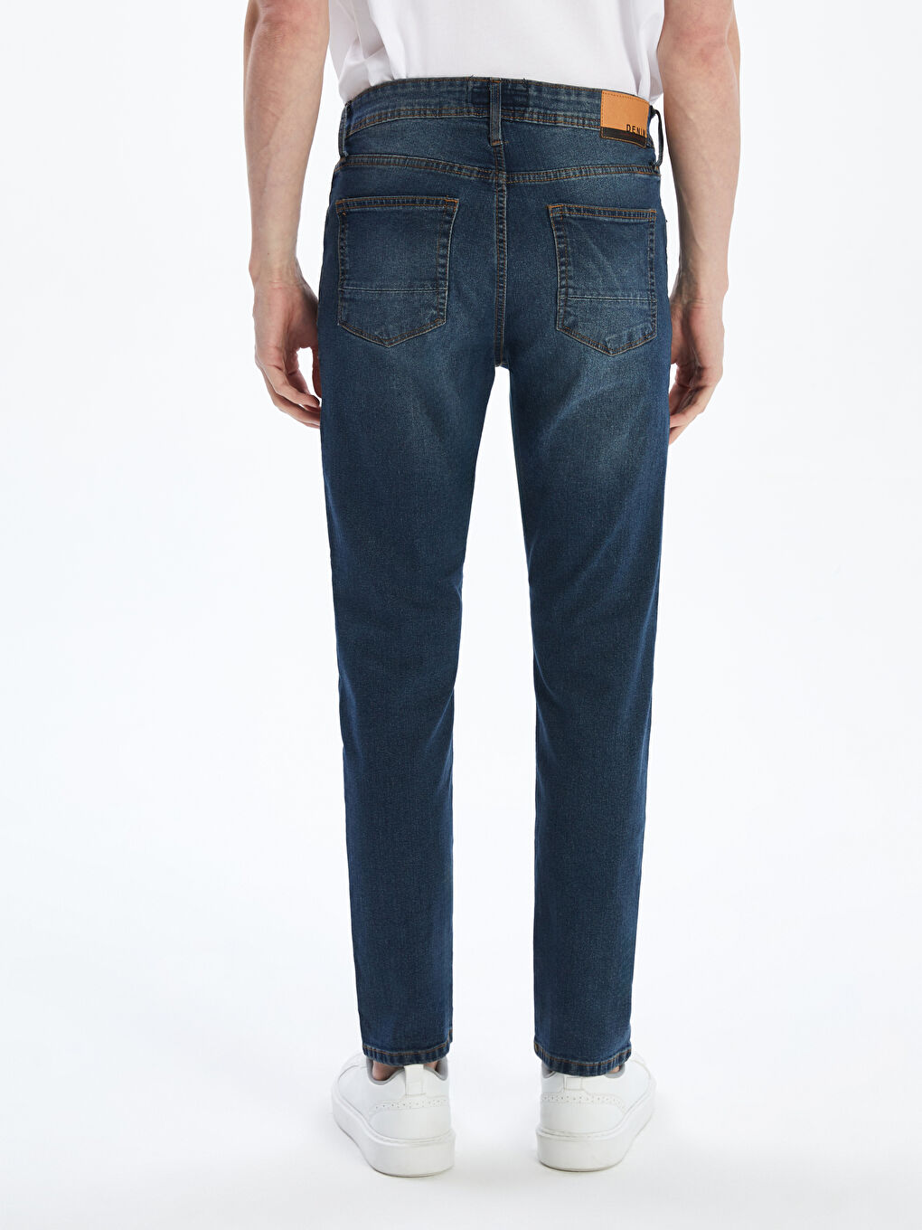 İndigo Slim Fit Erkek Jean Pantolon-3