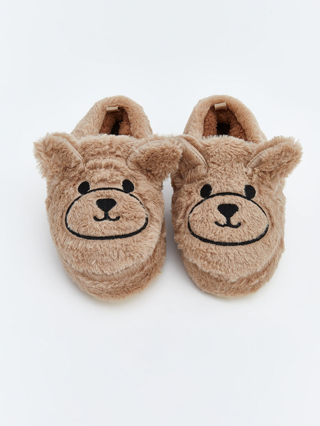 Bej Hayvan Figürlü Erkek Bebek Panduf-2