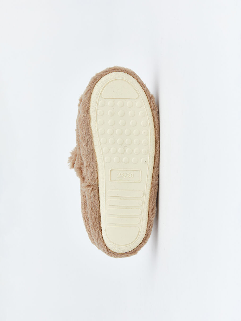 Bej Hayvan Figürlü Erkek Bebek Panduf-3