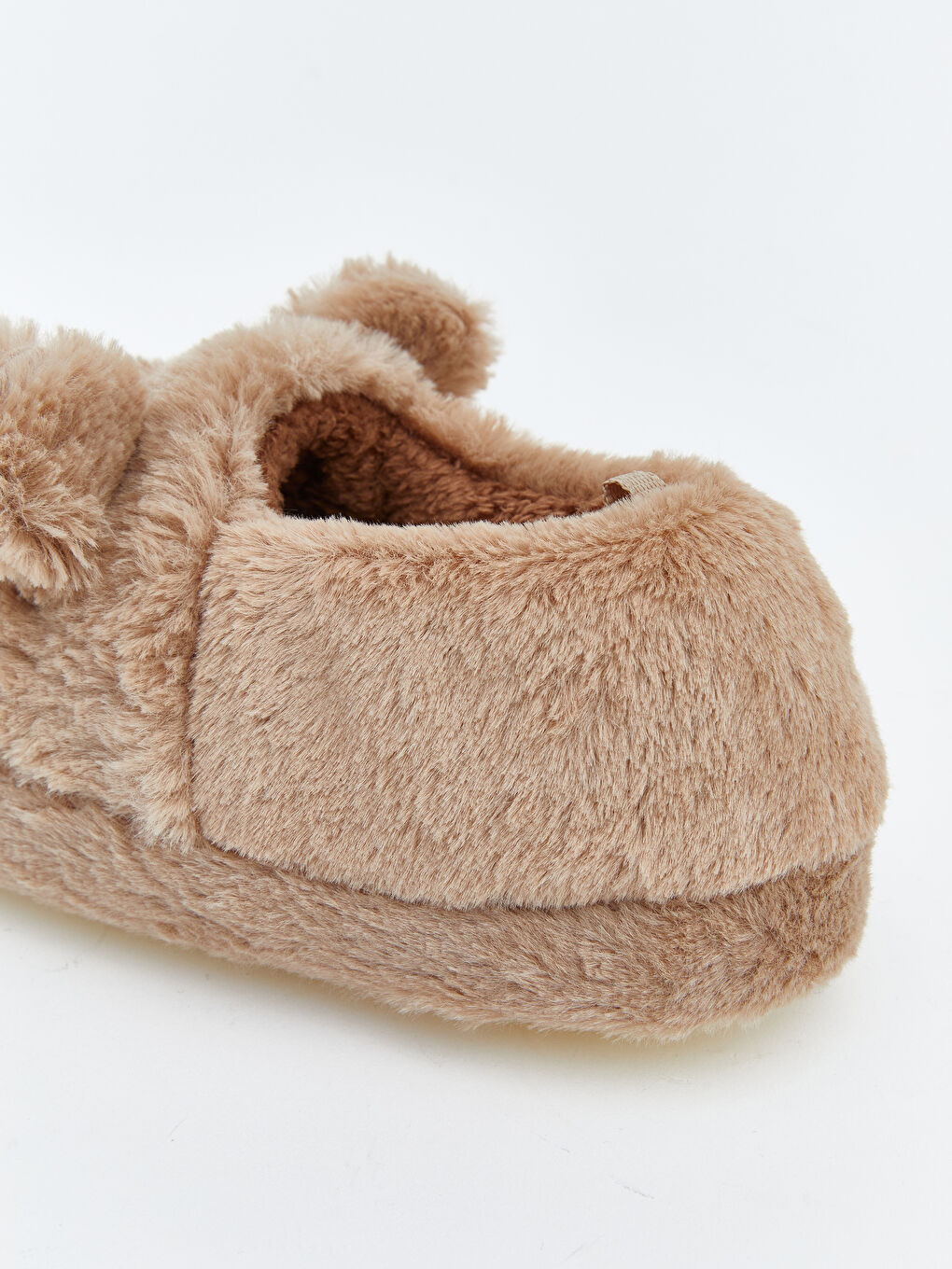 Bej Hayvan Figürlü Erkek Bebek Panduf-4