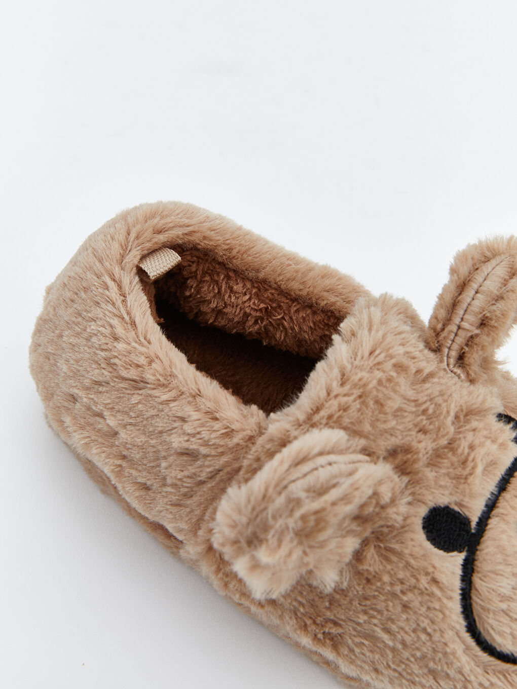 Bej Hayvan Figürlü Erkek Bebek Panduf-5