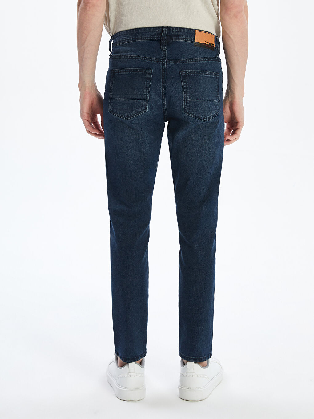İndigo Slim Fit Erkek Jean Pantolon-3