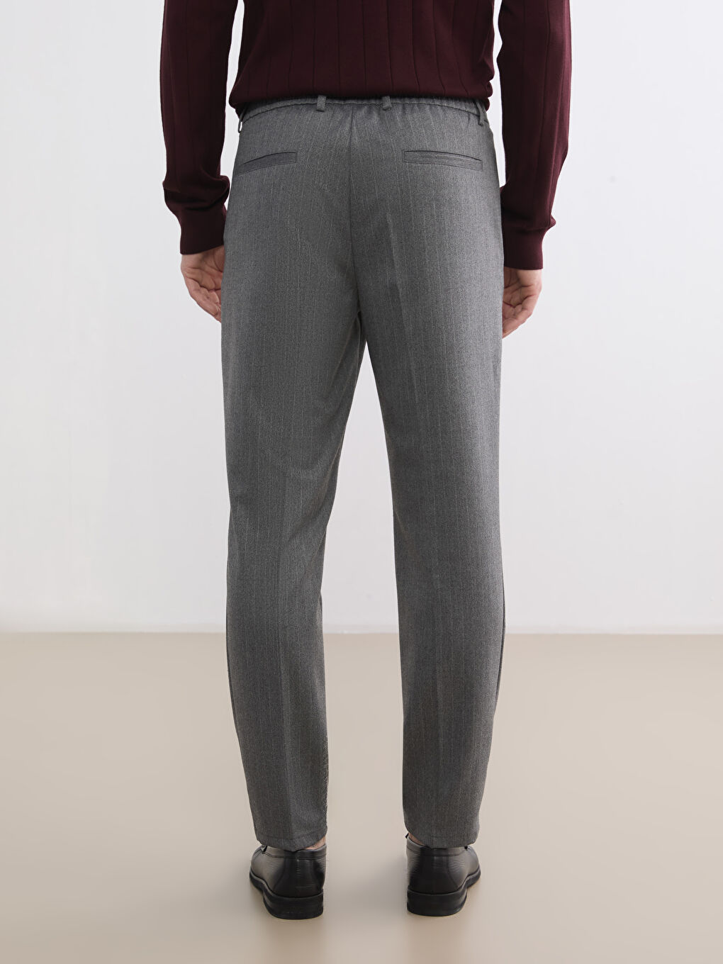 Standard Fit Men's Trousers-6