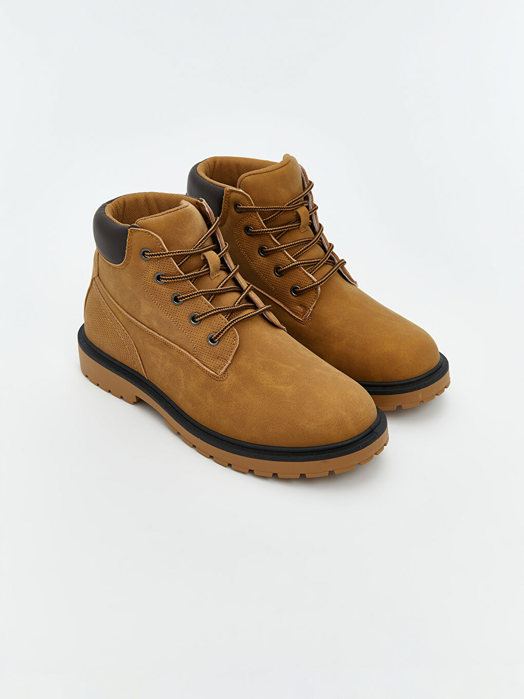 Faux Suede Men's Boots