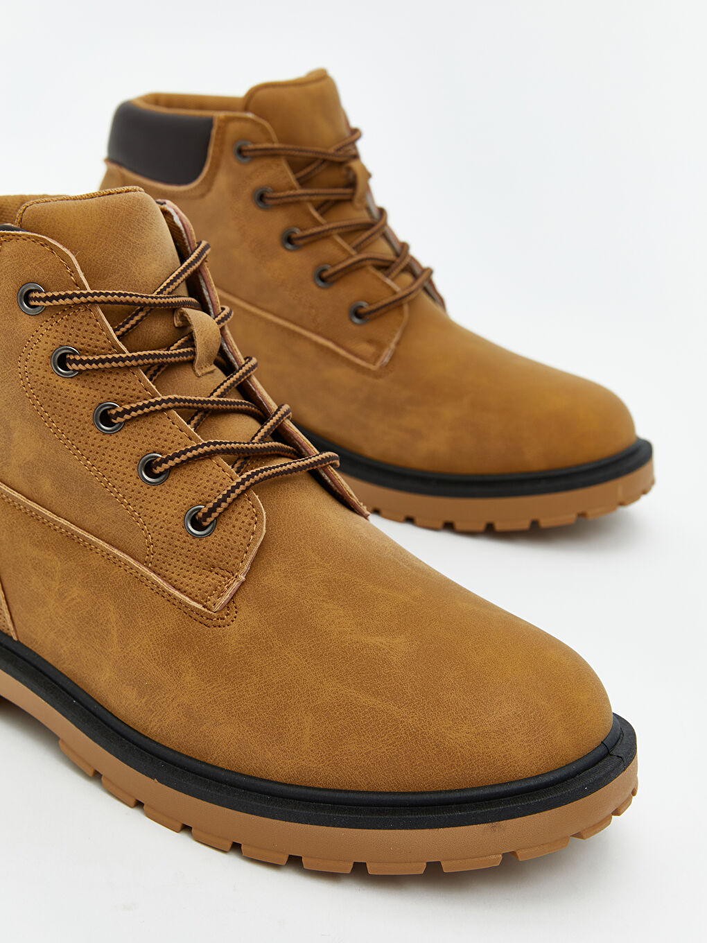 Faux Suede Men's Boots-2