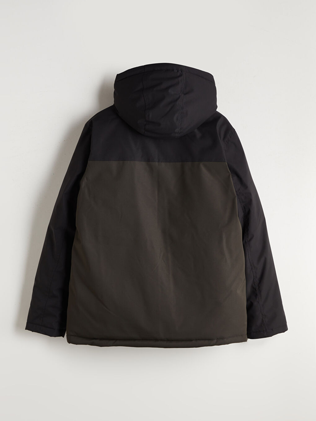 Standard Fit Hooded Men's Coat-6