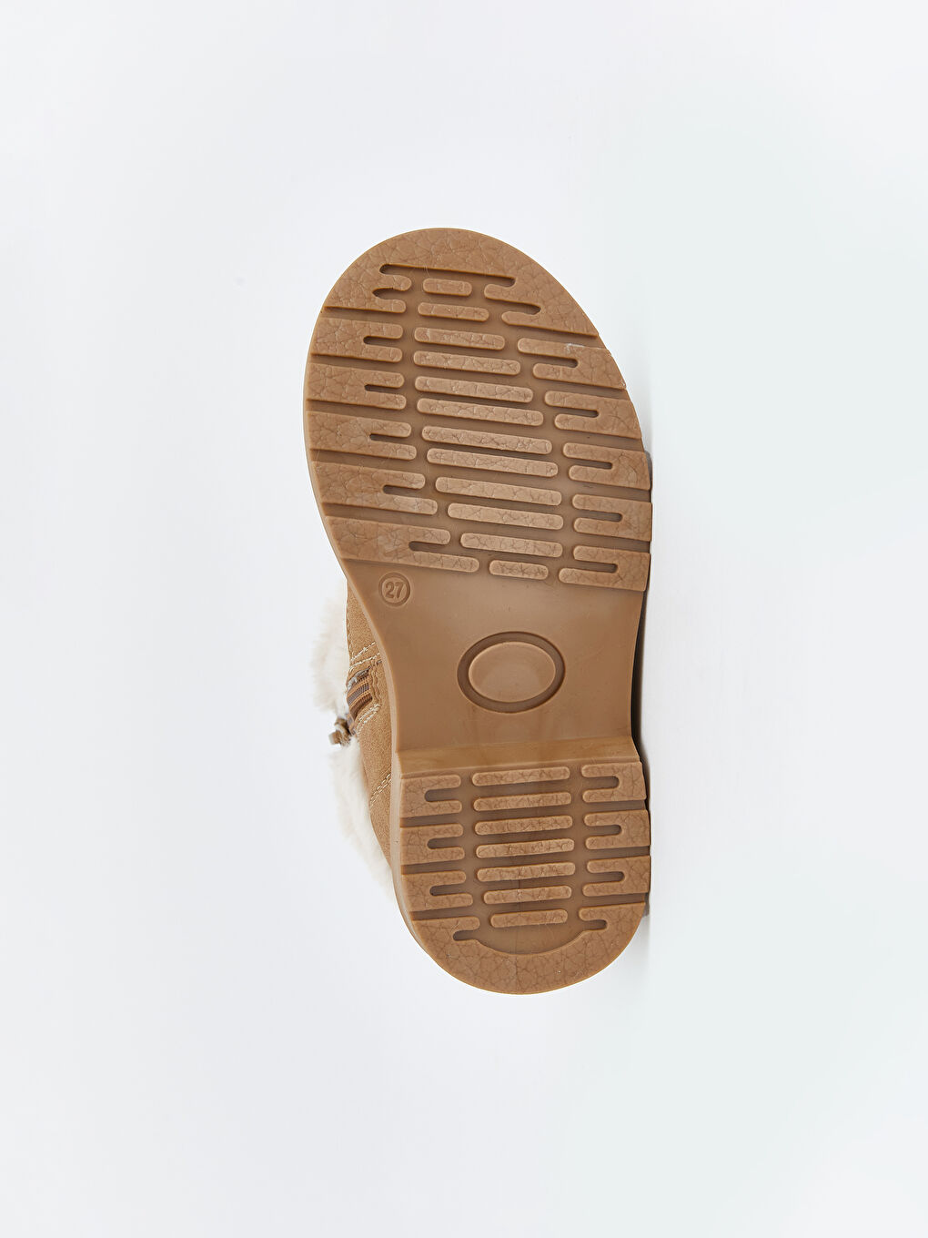 أحذية طويلة للبنات الصغار من جلد سويدي صناعي-3