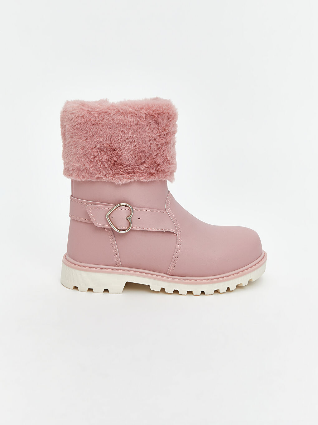 Pembe Kürklü Kız Bebek Bot-1