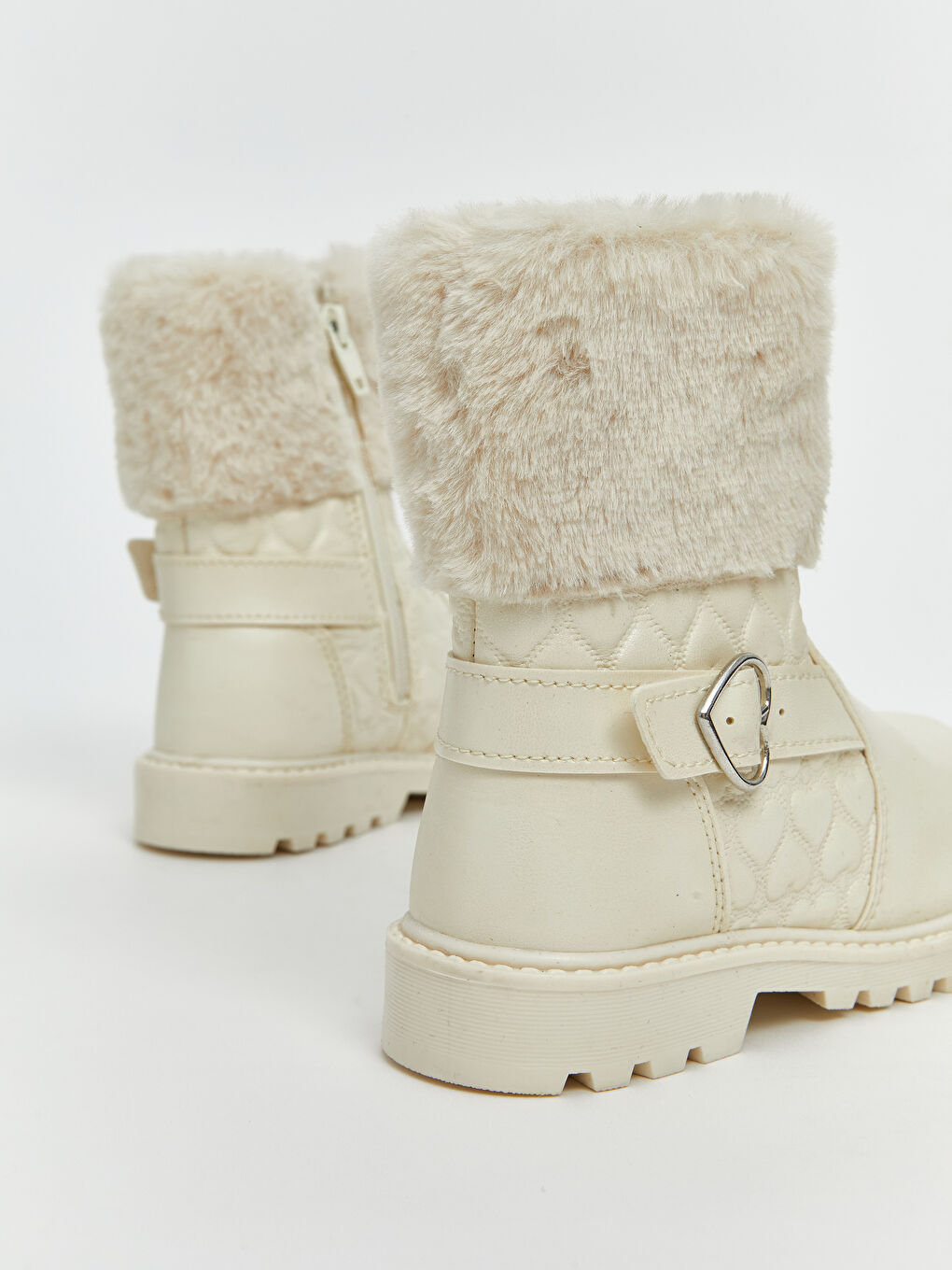 Fur-lined Baby Girls' Boots-4