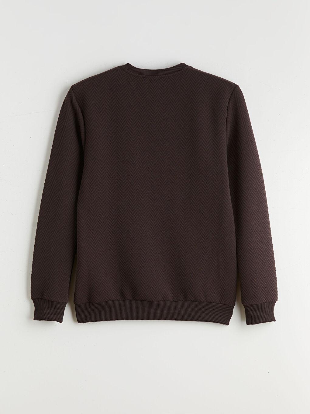 მრგვალი საყელო მამაკაცის სპორტული ზედა-5