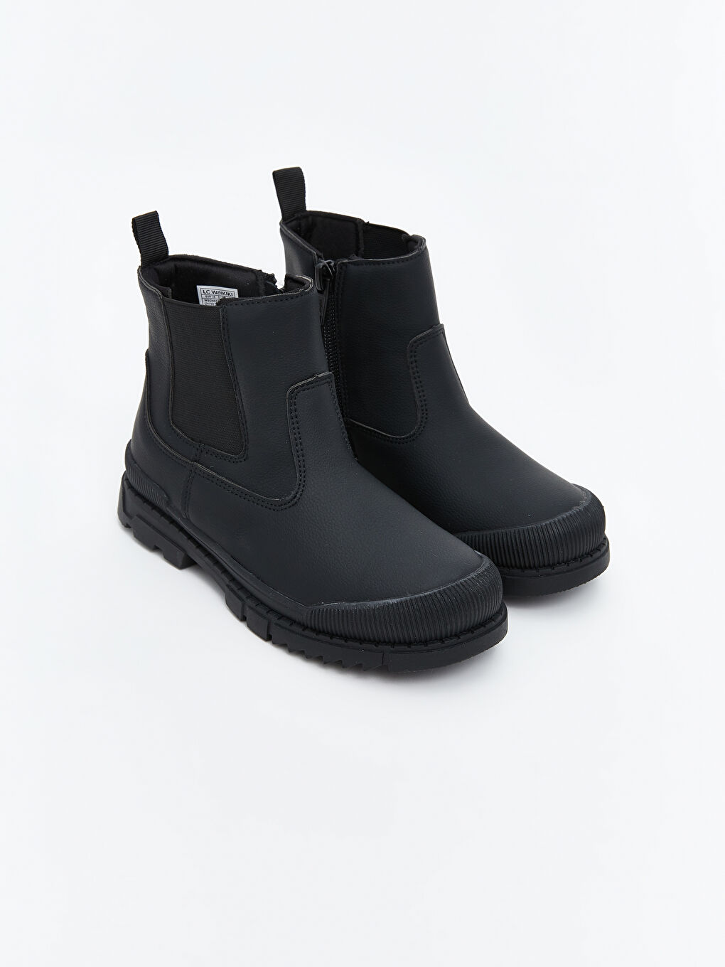 LCW STEPS Faux Leather Baby Boys' Boots -W5CH03Z1-HEG