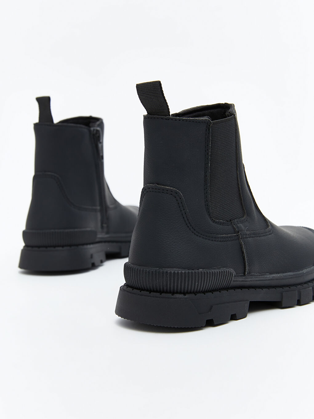 LCW STEPS Faux Leather Baby Boys' Boots -W5CH03Z1-HEG