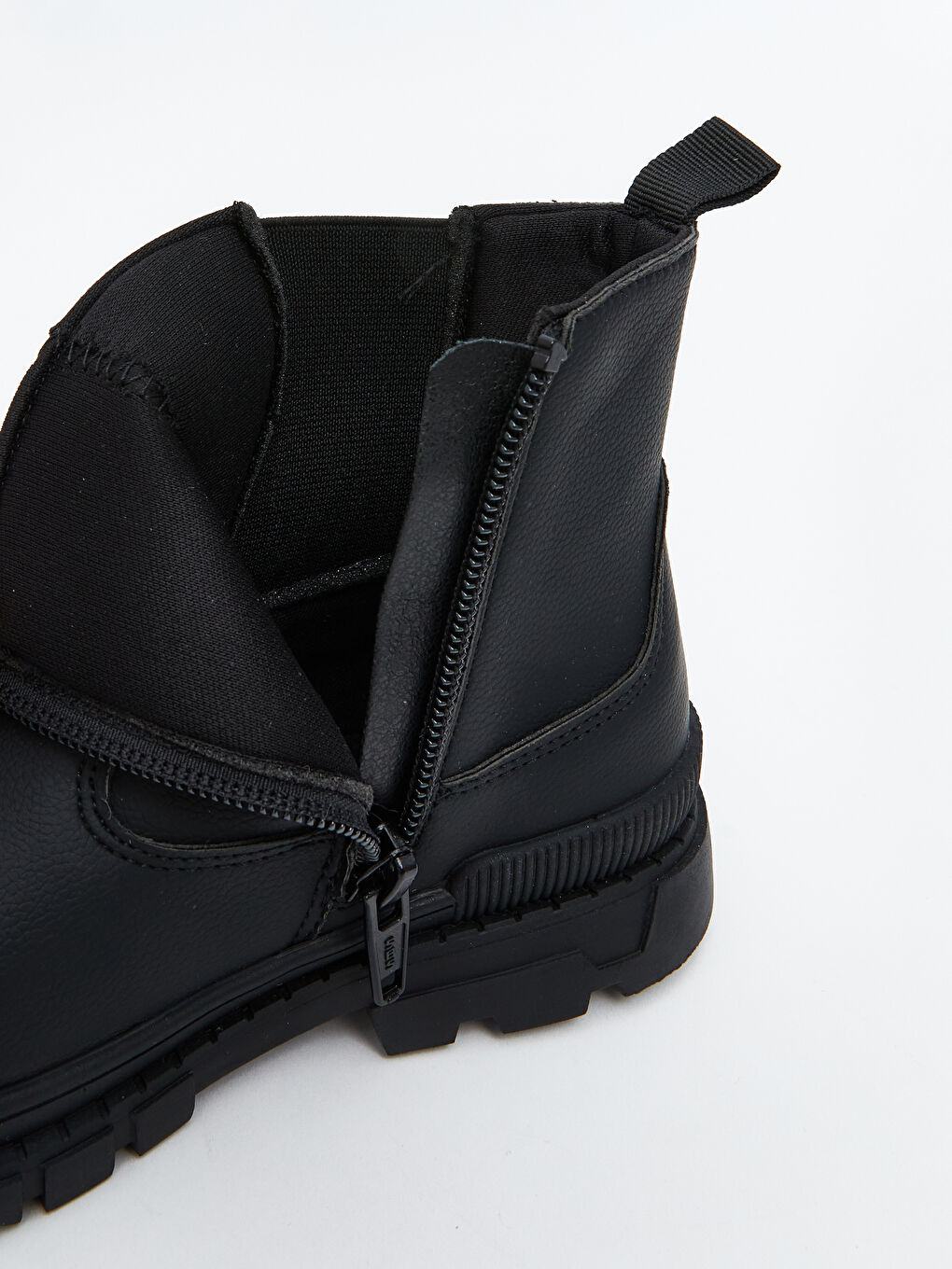 LCW STEPS Faux Leather Baby Boys' Boots -W5CH03Z1-HEG